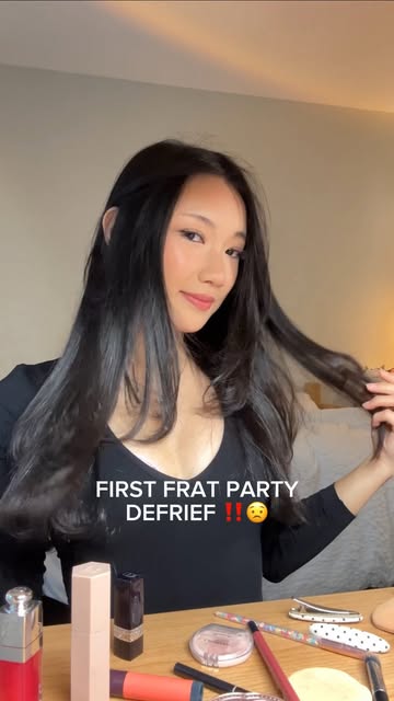 Coming from a rare party person🥹 let me know if this is real if you’ve ever been to a frat… #ubc #grwm #college #fre...