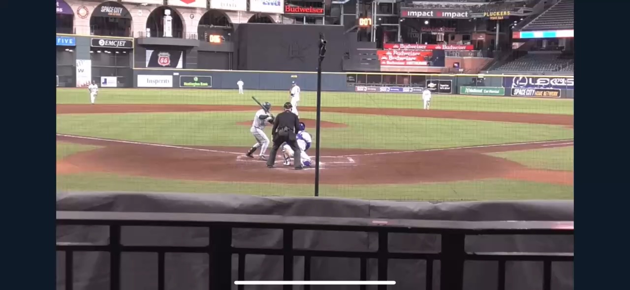 Home run Astro’s stadium