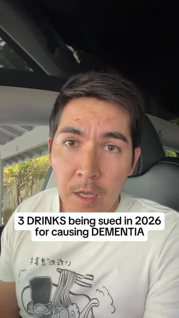 These drinks can cause Dementia! #fyp #dementia #healthylifestyle #health