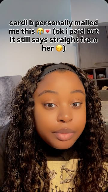 cardi really sent this straight to my house y’all 😭💌 i may have paid for it but let me cook cause it still says str...