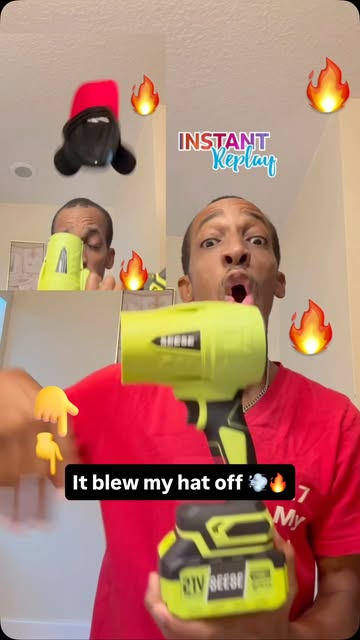IIT BLEW MY HAT OFF! 💨🔥 I KNEW THIS TURBO BLOWER WAS POWERFUL… BUT I DIDN’T EXPECT IT TO SEND MY MICKEY MOUSE HAT F...