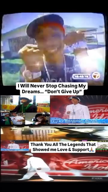 Don’t Give Up 🥲 Many Legends showed me love and the 2 latest is @anthonyhamiltonofficial & @miguel 🙏🏽 I appreciate...