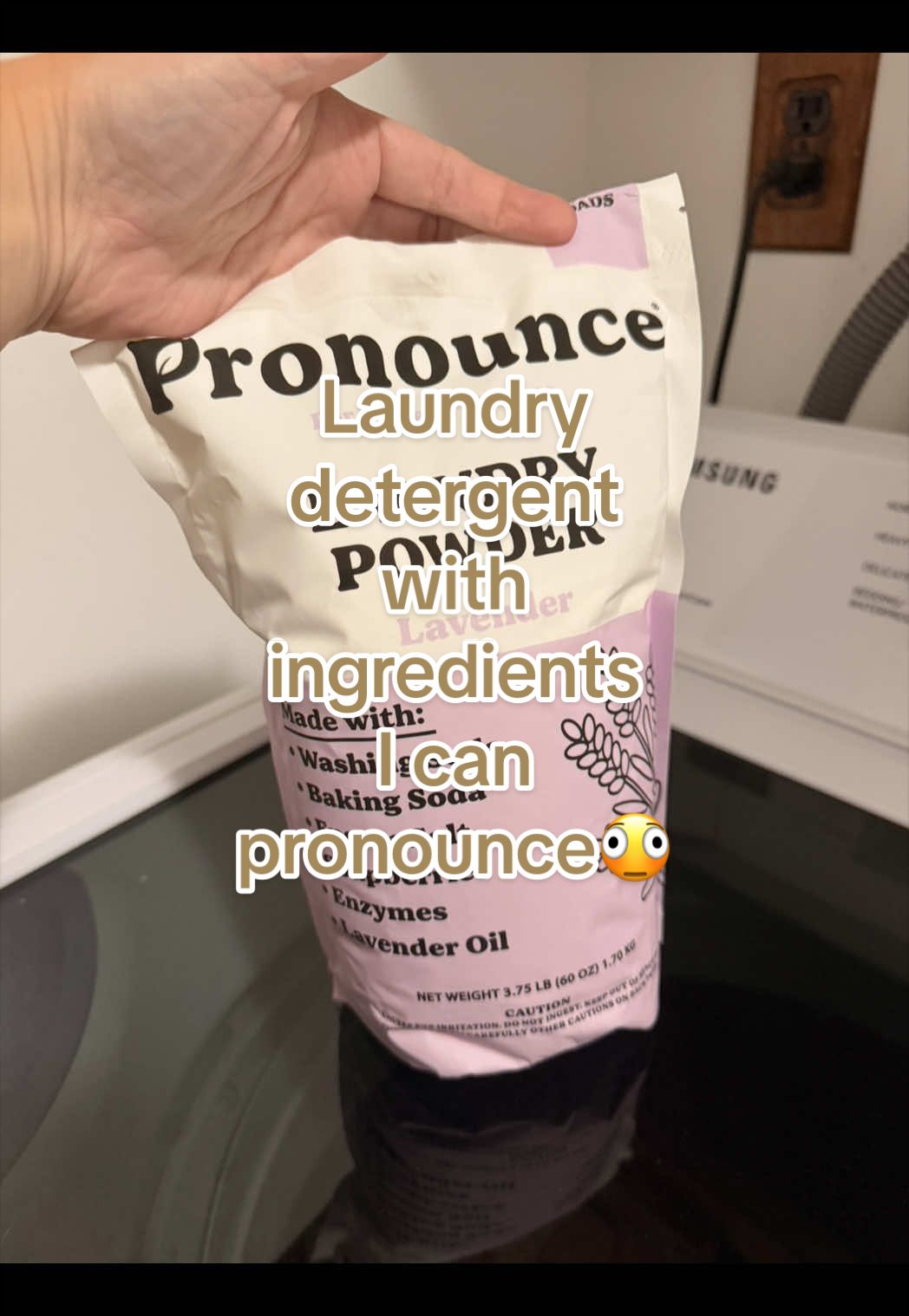 HOMEMADE Laundry Detergent from @Pronounce Ingredient List! Washing Soda Baking Soda Epsom Salt Soapberries Enzymes E...