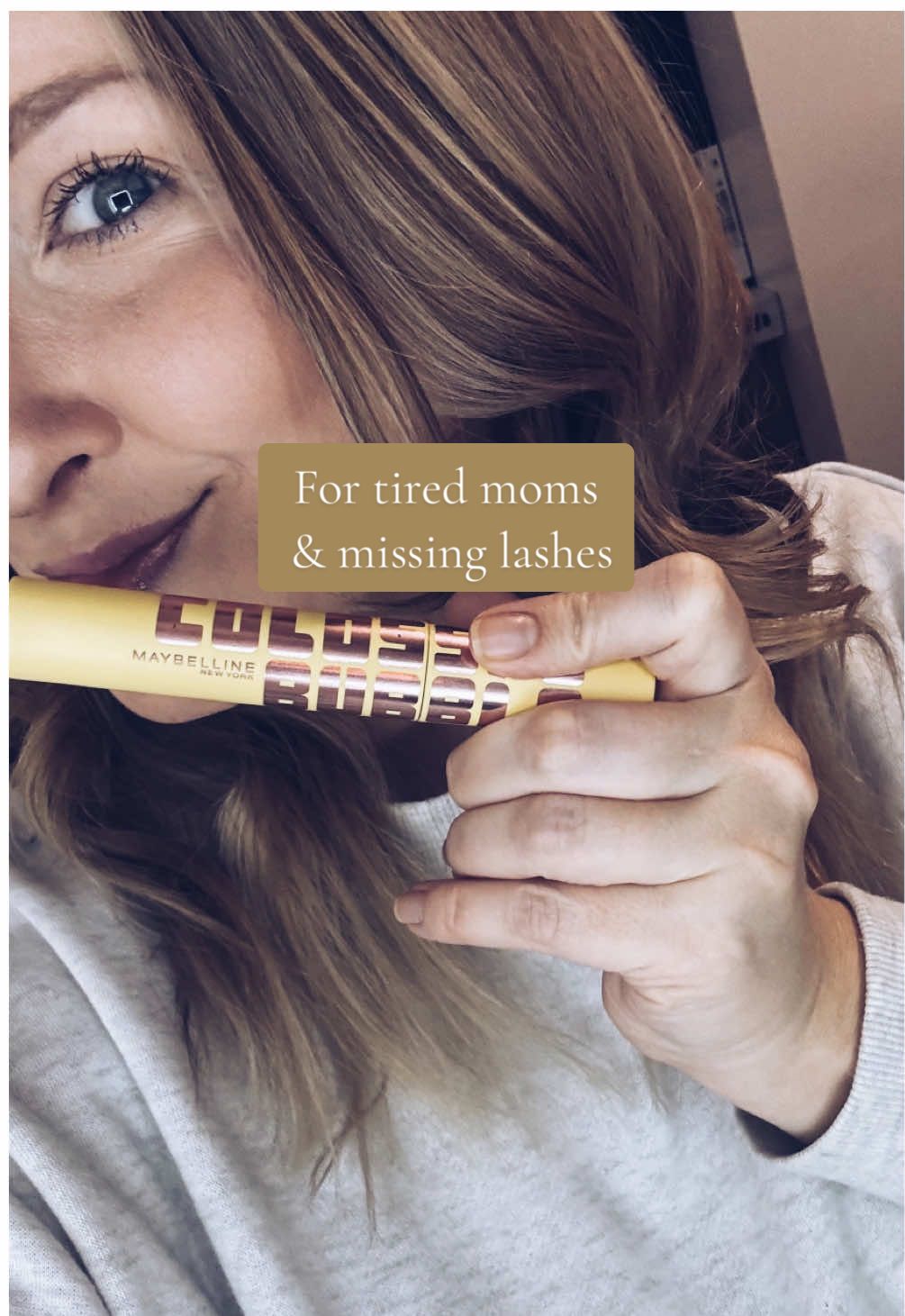 The Maybelline Colossal Bubble mascara gives volume that looks layered without getting crunchy or clumpy. It grabs ev...