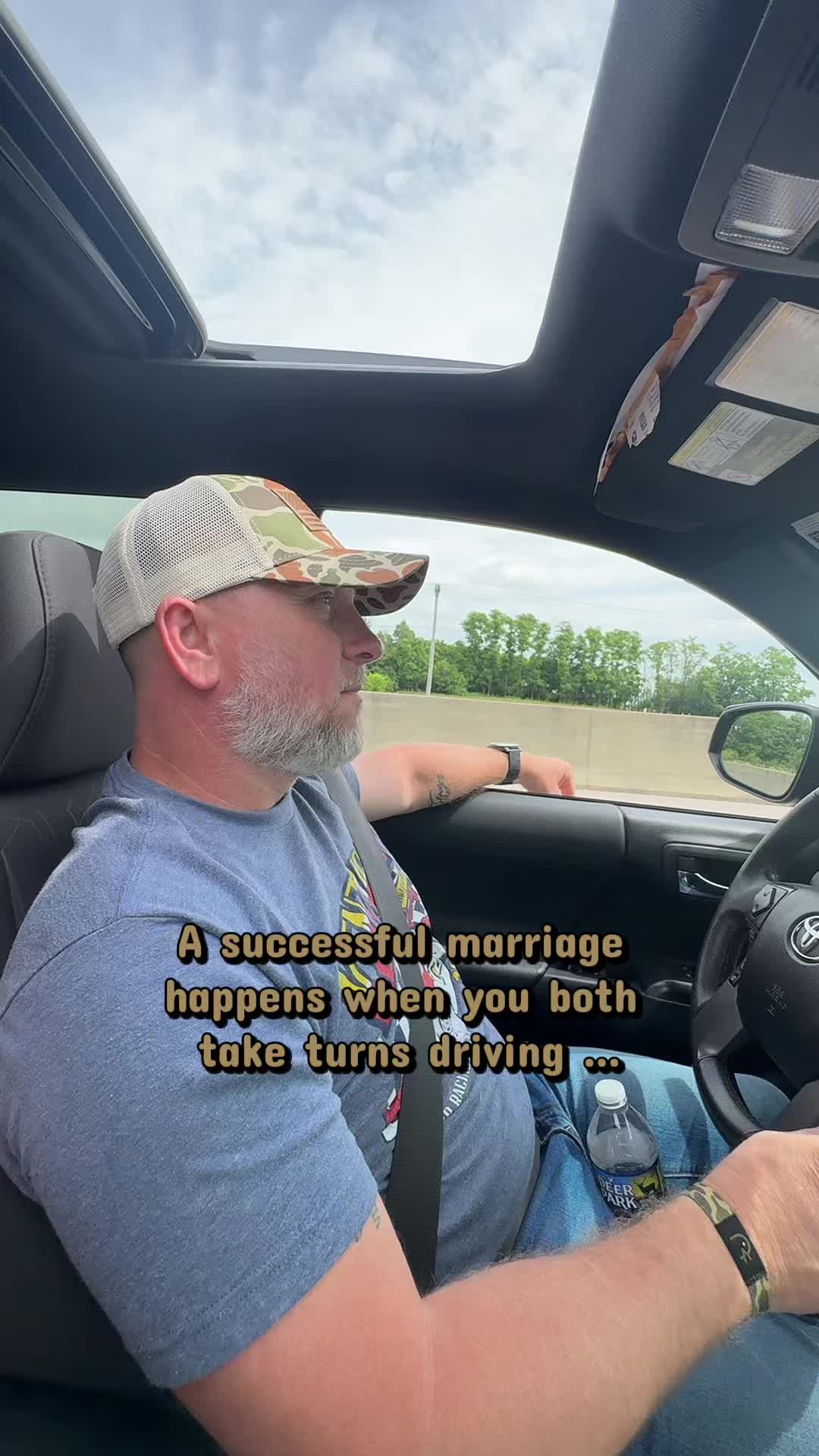 We both know our roles very well. #marriage #husbandandwife #couple #marriagehumor #marriedlife @Gary D