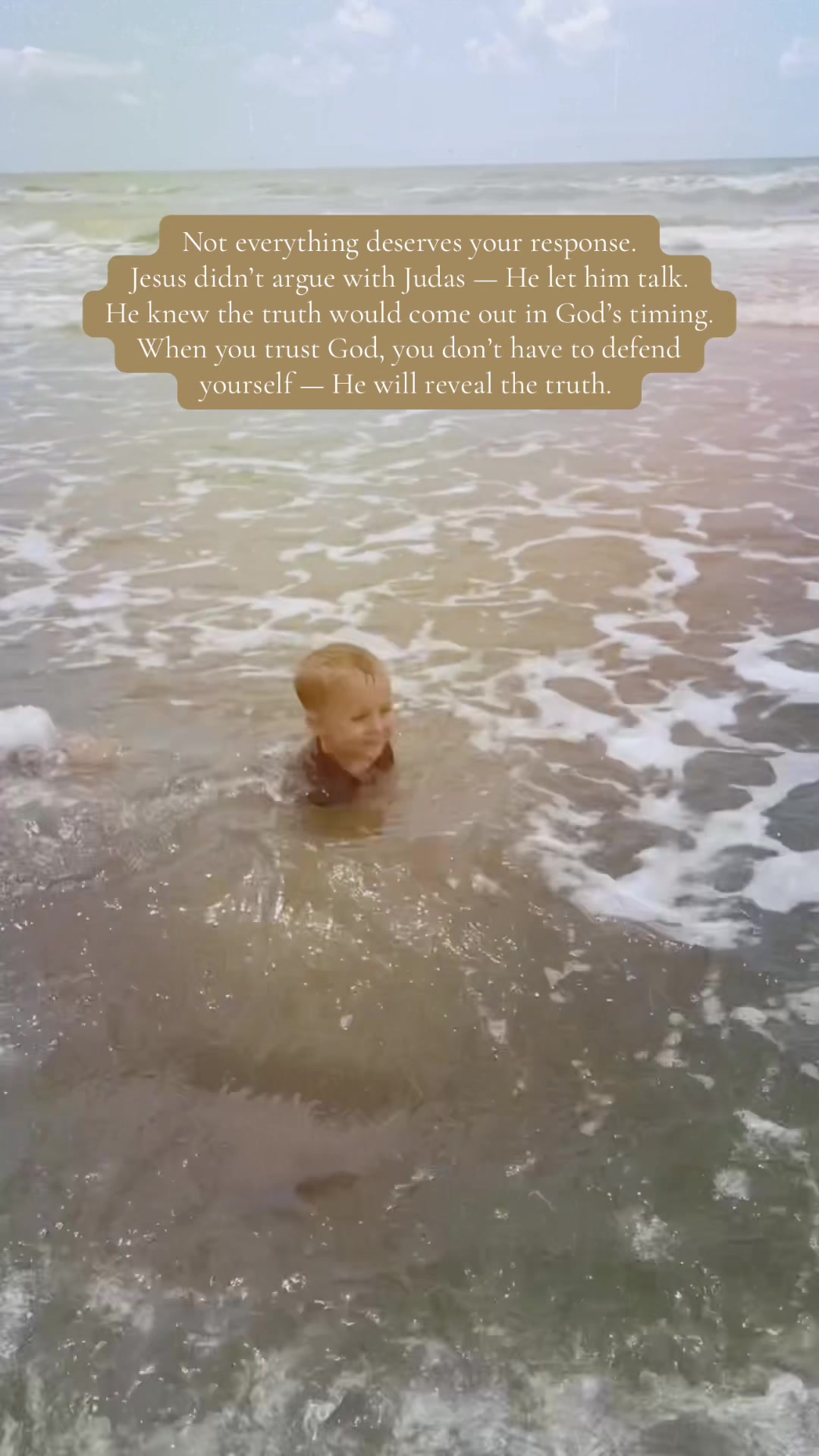 Let God fight the battles you can’t see. He’ll always reveal the truth in time. ✨🙏