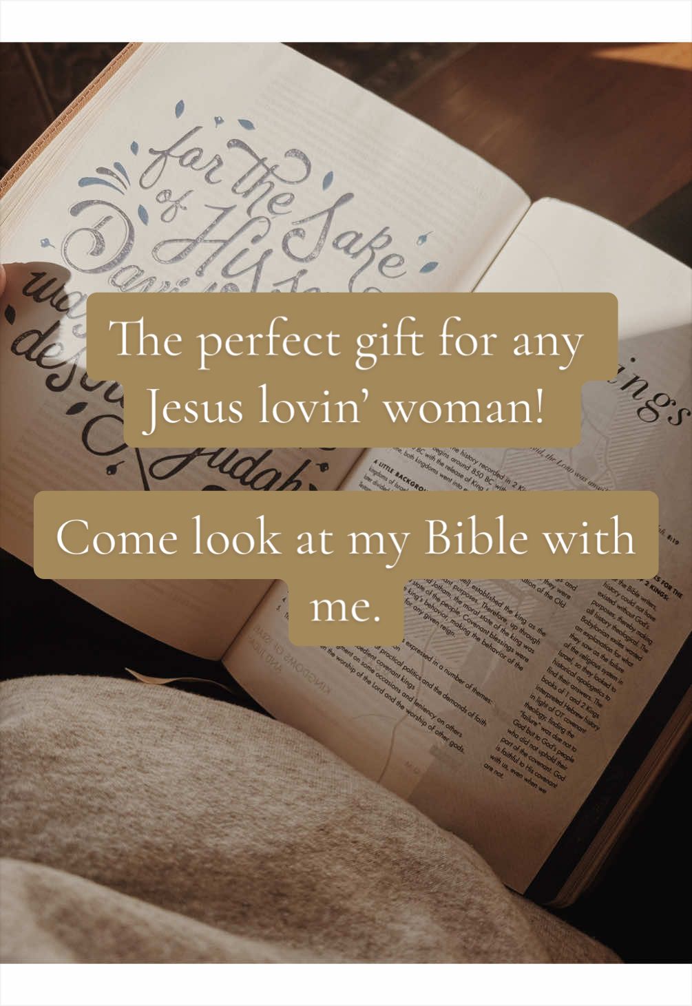 There’s just something about opening this Bible that makes me slow down and actually hear Him 🤍 If you’ve been wanti...