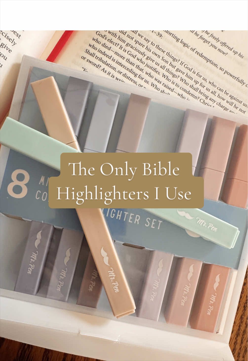 If you’ve ever tried to highlight in your Bible and ended up stressing about bleed-through… you need these. I’ve trie...