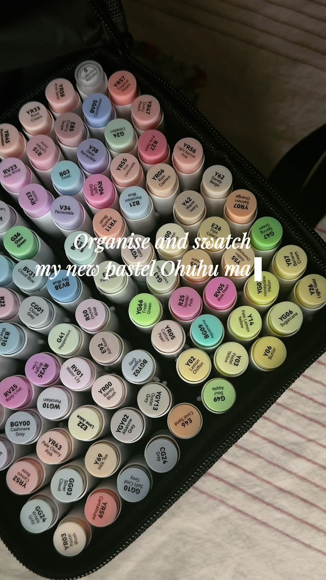 Unbox the prettiest pastel marker with me <3 #ohuhu #ohuhumarkersf #colouringbook #colouringtok