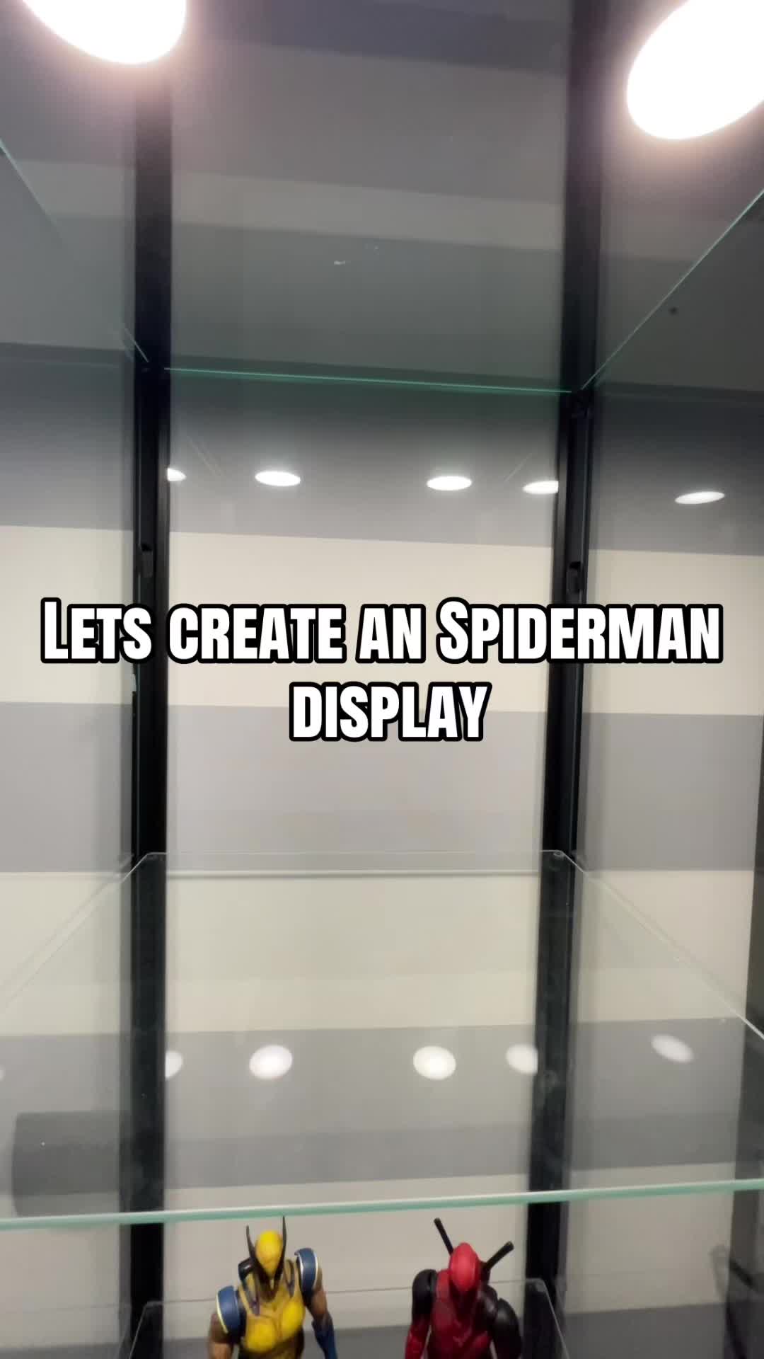 Spiderman - spiderverse with custom diorama #spiderverse #spiderman #actionfigure #display #diorama