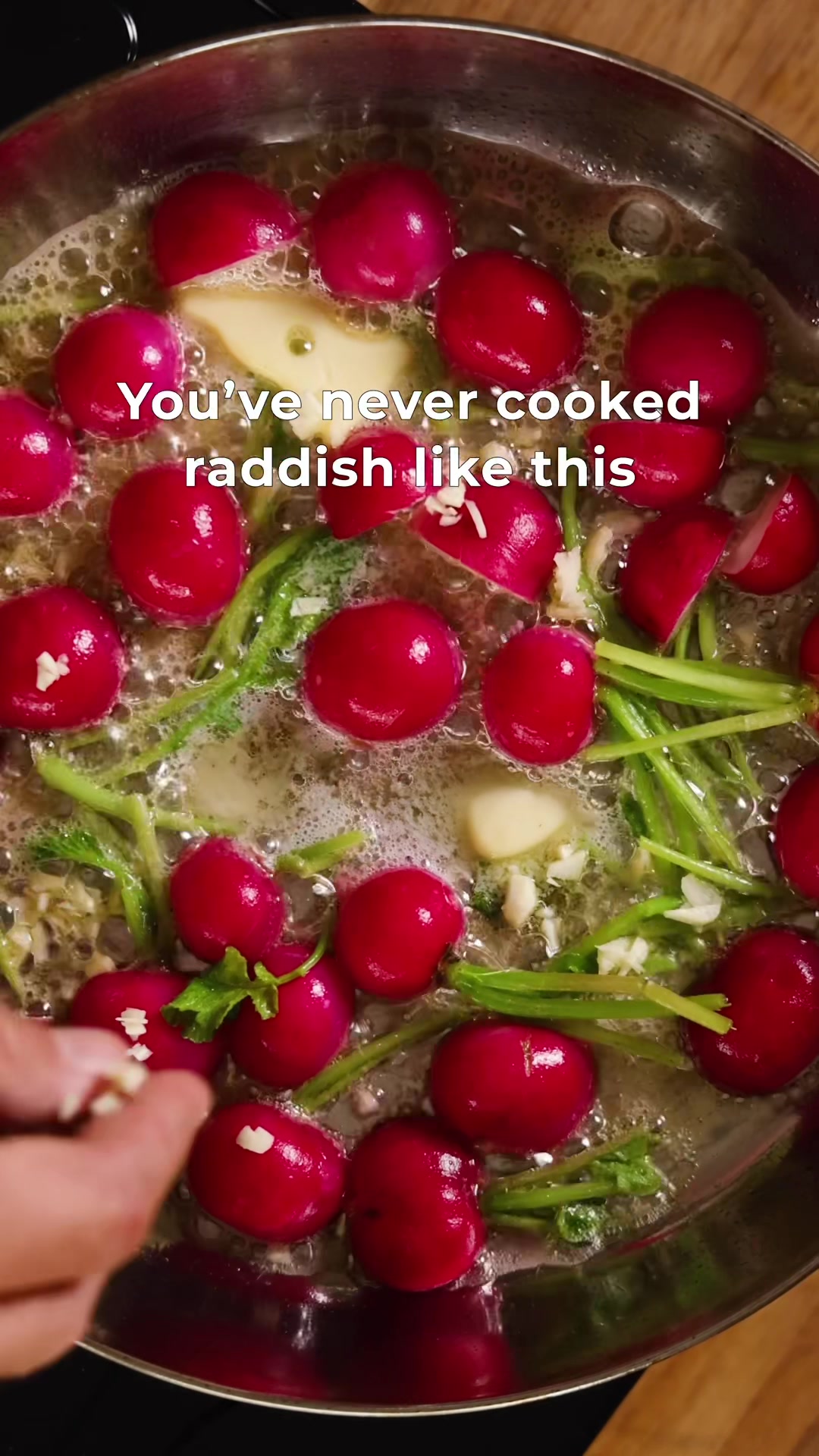 You probably never cook radish like this… but you should. Crispy outside, soft inside, buttery, garlicky — completely...