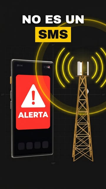Tu móvil estaba en silencio… y la alerta sonó igual 📳⚠️ No es un SMS: es una antena hablando con TODOS los móviles d...