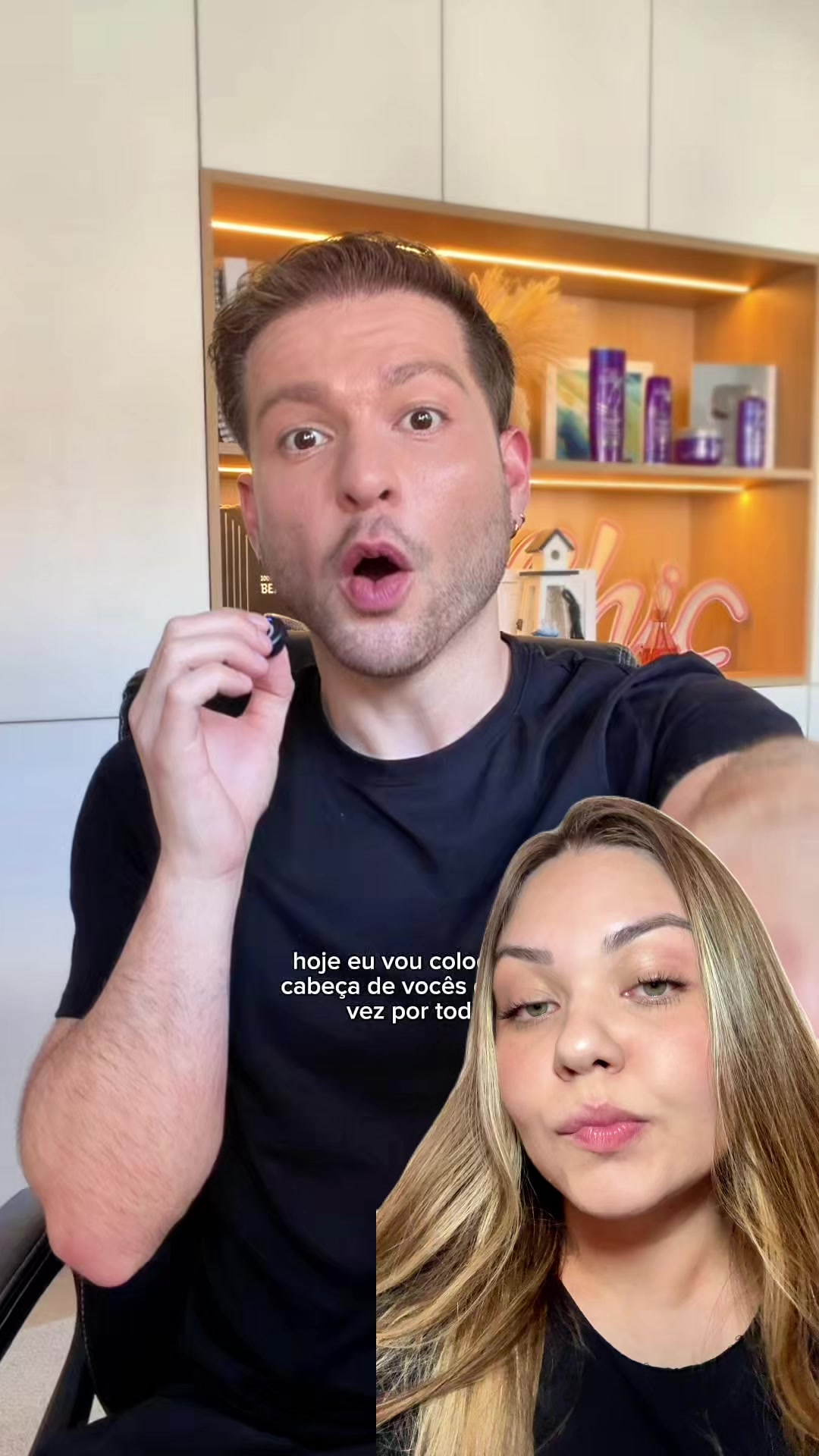 Cabelo encorpado com apenas um produto? Será? 👀✨ Eu: "Tá, mas será que esse produto entrega tudo isso mesmo?" 🤨 Eu...