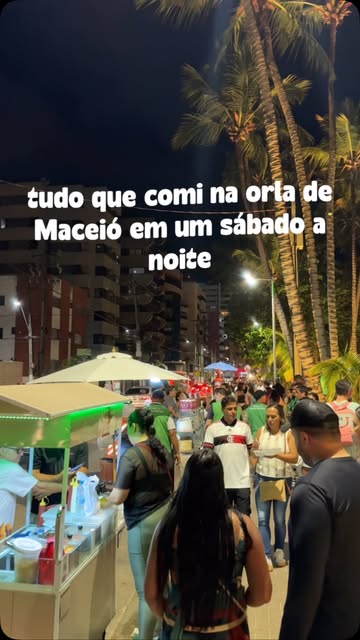 Tudo que comi na orla de Maceió num sábado à noite (com valores atualizados, dia 19/09) Essa orla é um crime, gente....