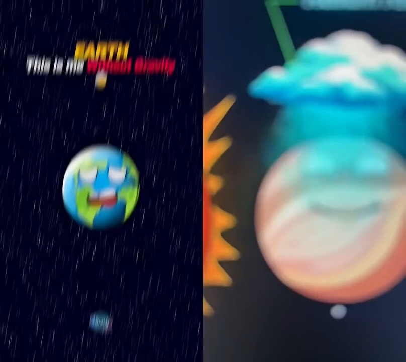 Earth without, humans.