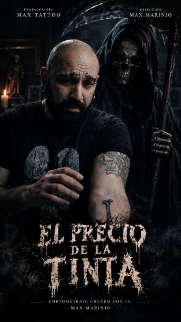 El Precio de la tinta - Horror story 👏🏻👏🏻 Agradecimiento a mi amigo personal @maxtattoo46 , por el uso de una de...