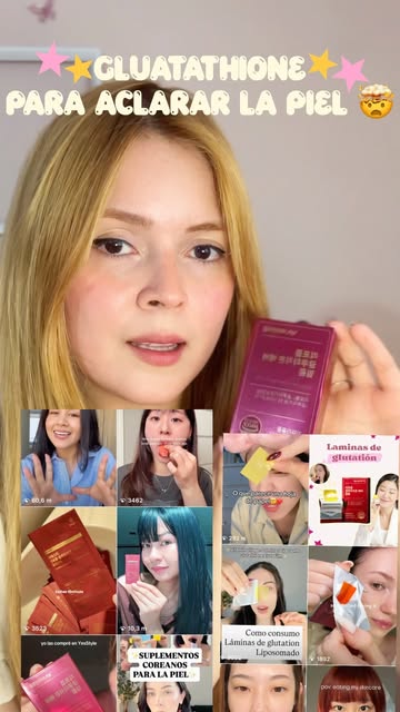 Amiga, ¡mira lo que recibí! 🥰 Es la Glutatión Liposomal Ever Film de Vitamin Village, con 367 mg por lámina. Me enca...