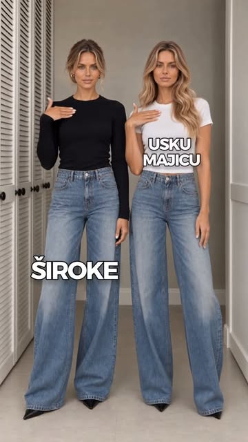 Modni saveti koje vredi sačuvati ✨ Da li znate kakav gornji deo se najbolje uklapa uz koji model farmerica? Pišite mi...
