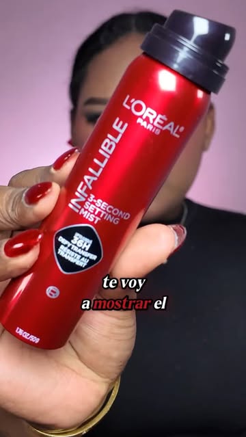 @lorealparis ❤️✨ @campustrendsetters #giftedbylorealparis #zfluencexinfalliblesettingspray #zfluencegiveaway #loréal
