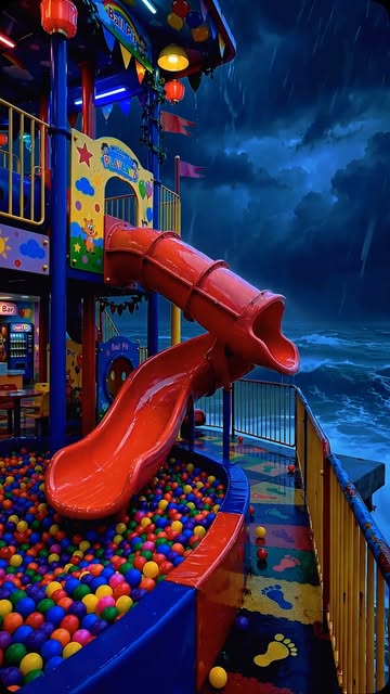 A Play at the sea #dreamcore #liminal #dream #horrorcommunity