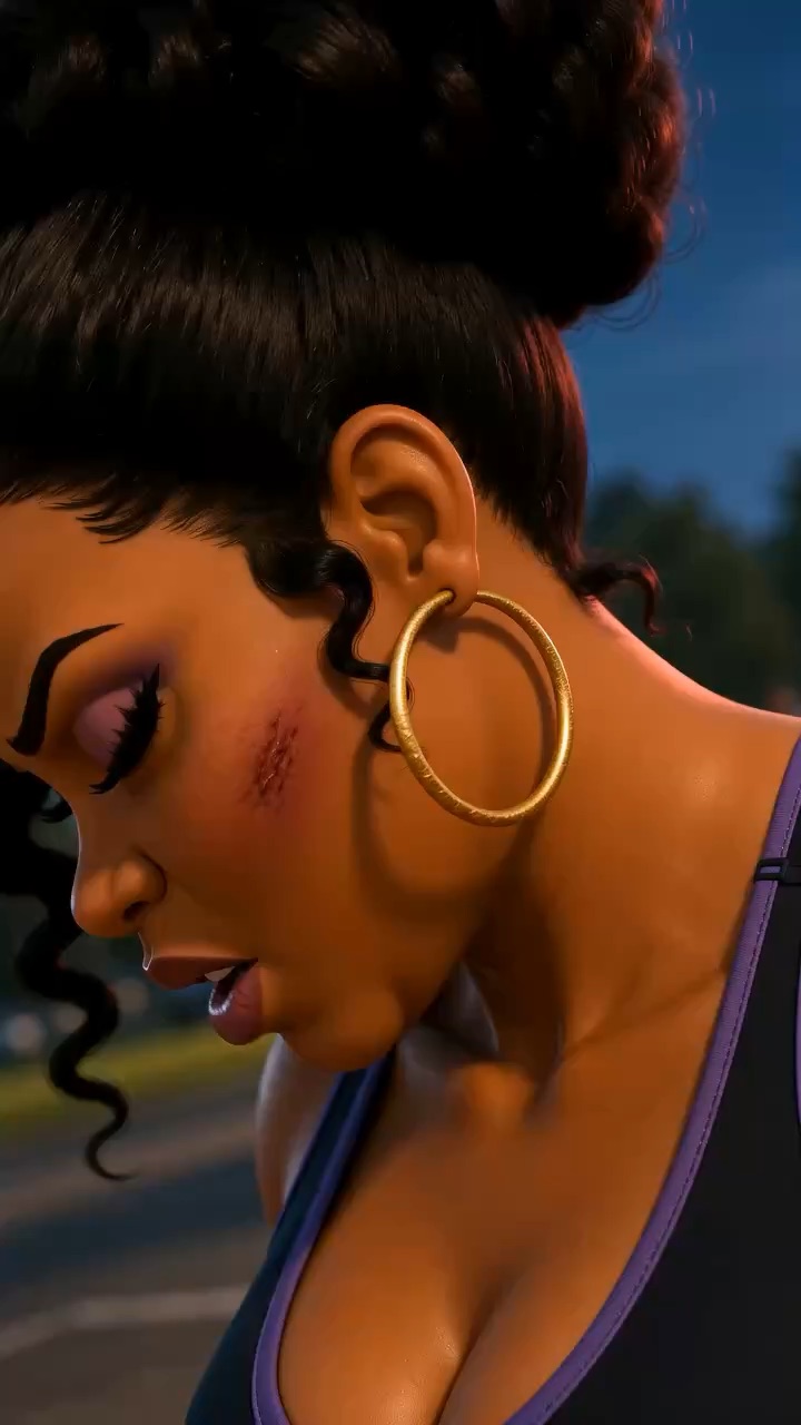 Big Shirley slapped  Betty Jean
