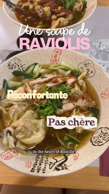 🥟 Une adresse qui réchauffe le cœur à deux pas de Bastille. Des raviolis maison, des soupes ultra réconfortantes et...