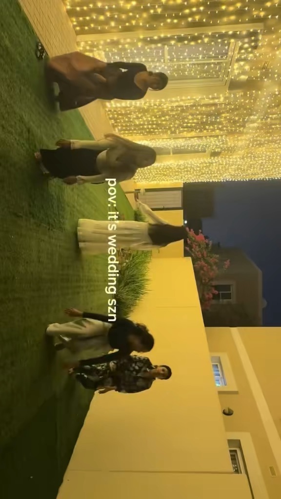 POV: it’s wedding season