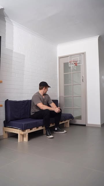 DIY Slid out Slat Bed & Couch