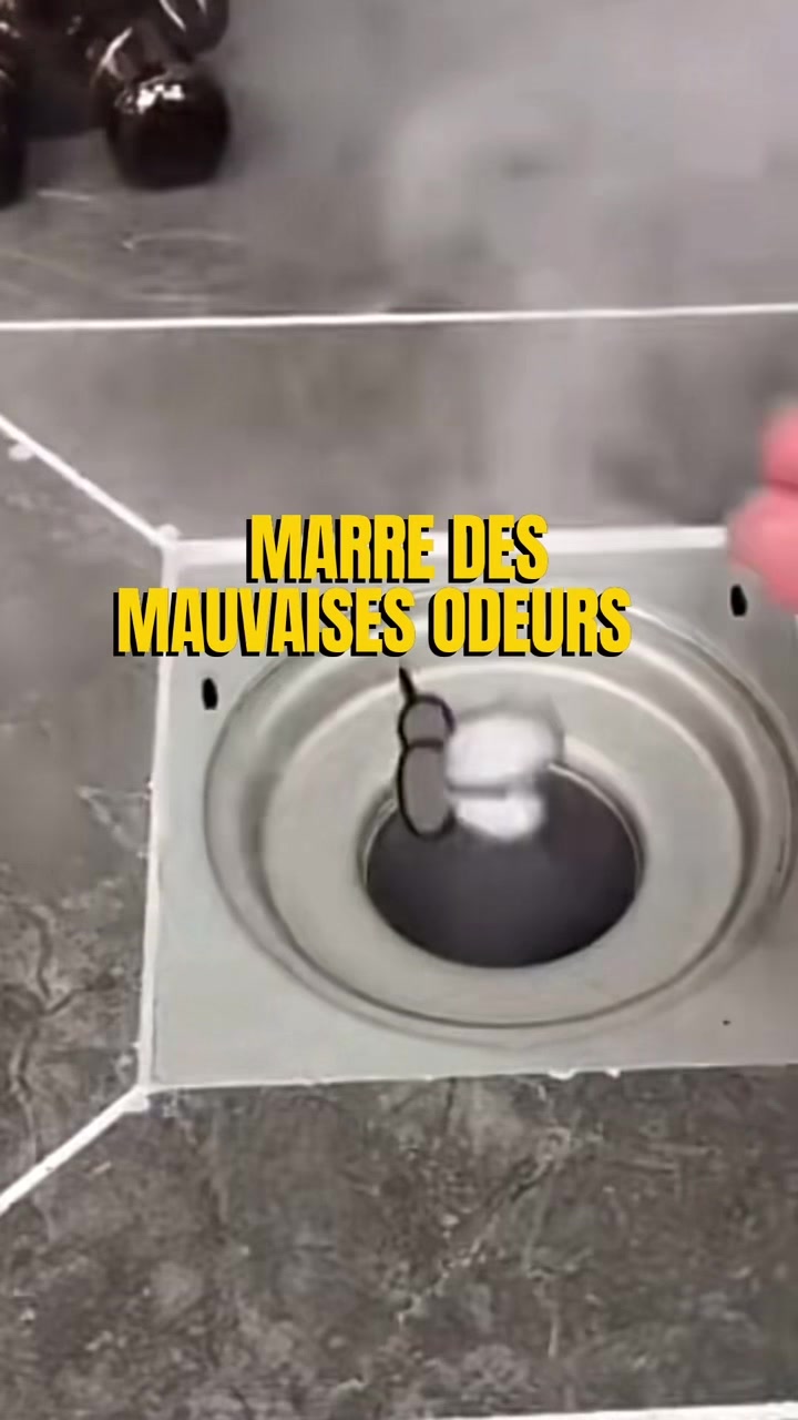 Marre des mauvaises odeurs dans vos douches ? #pourtoi #mauvaiseodeur #nettoyage #cotedivoire🇨🇮
