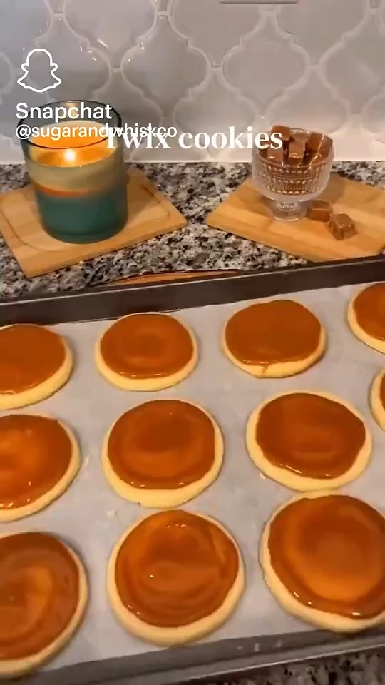 How to make twix cookies