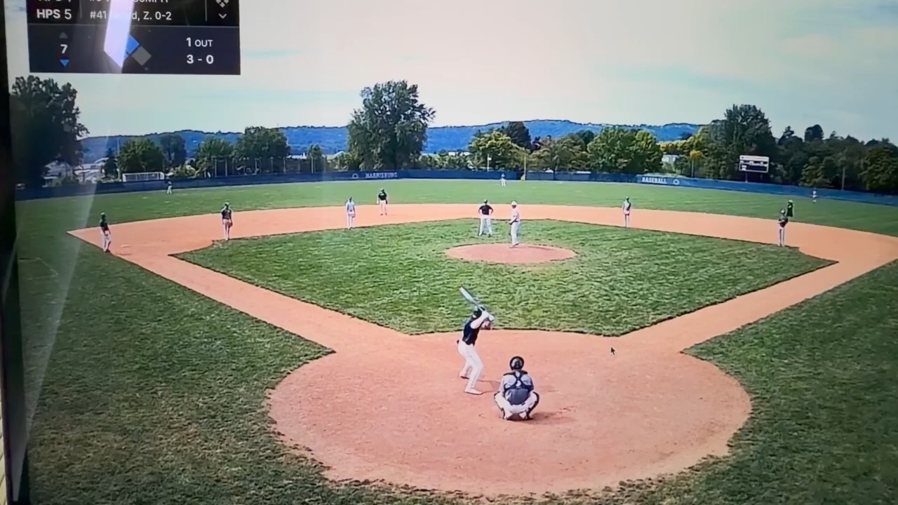 Absolute bomb to left field