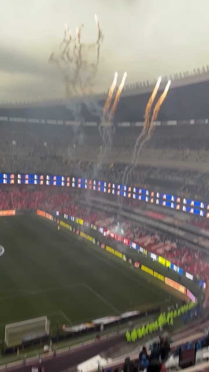 Cruz azul celebration at Banorte Stadium