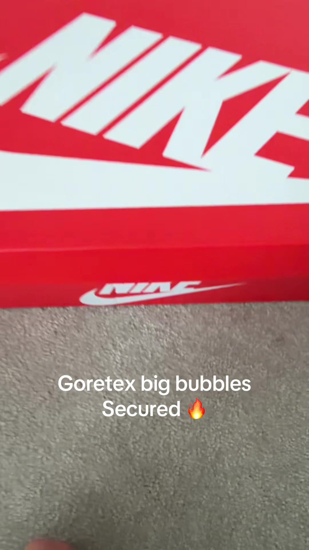 Goretex big bubbles secured #110 #airmax #bigbubble #newreleases