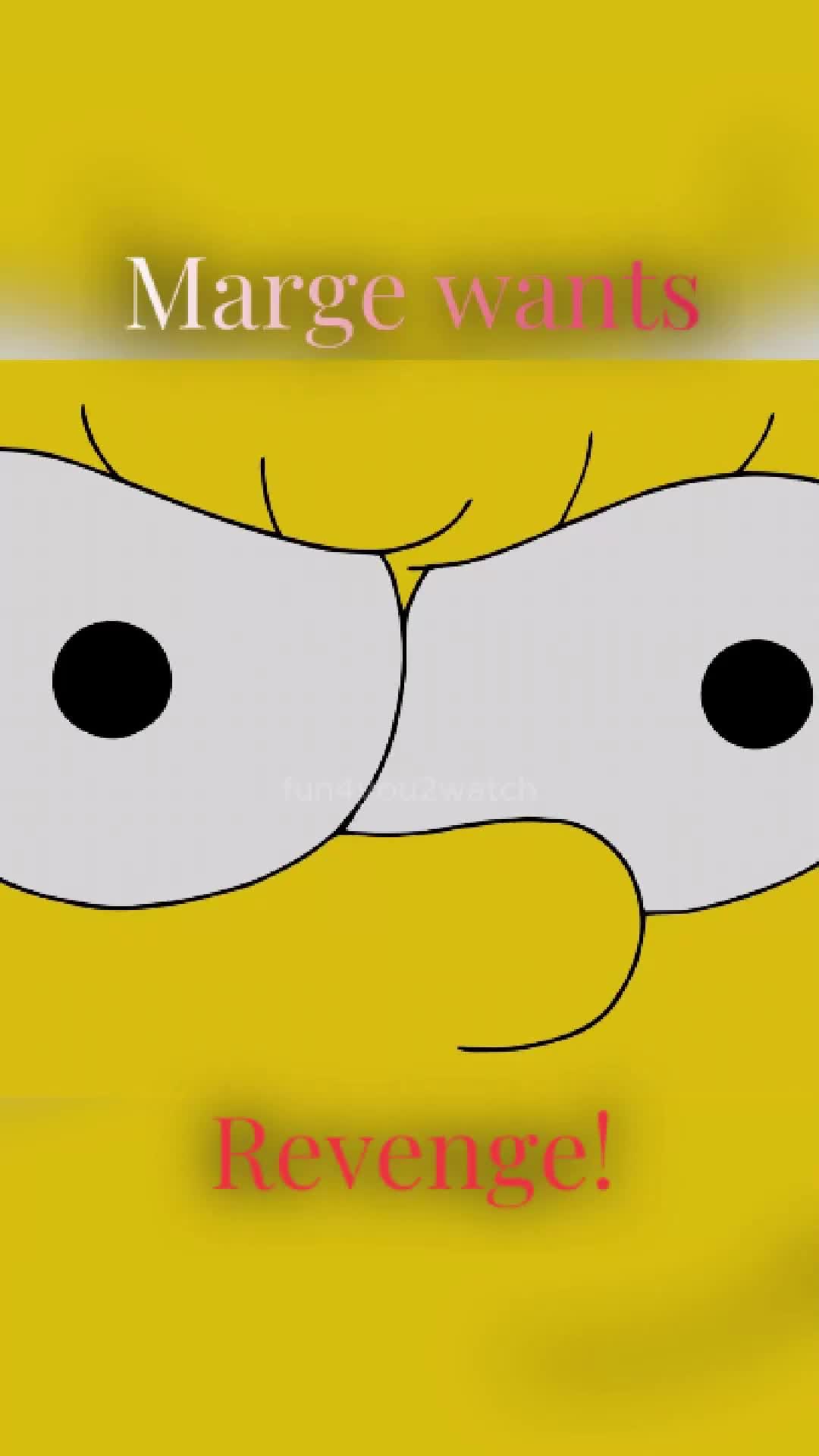 😤 Marge wants revenge. Grandpa Simpson is a babysitter! 😛 #fun #funnyvideos #fyp #simpsons #angry