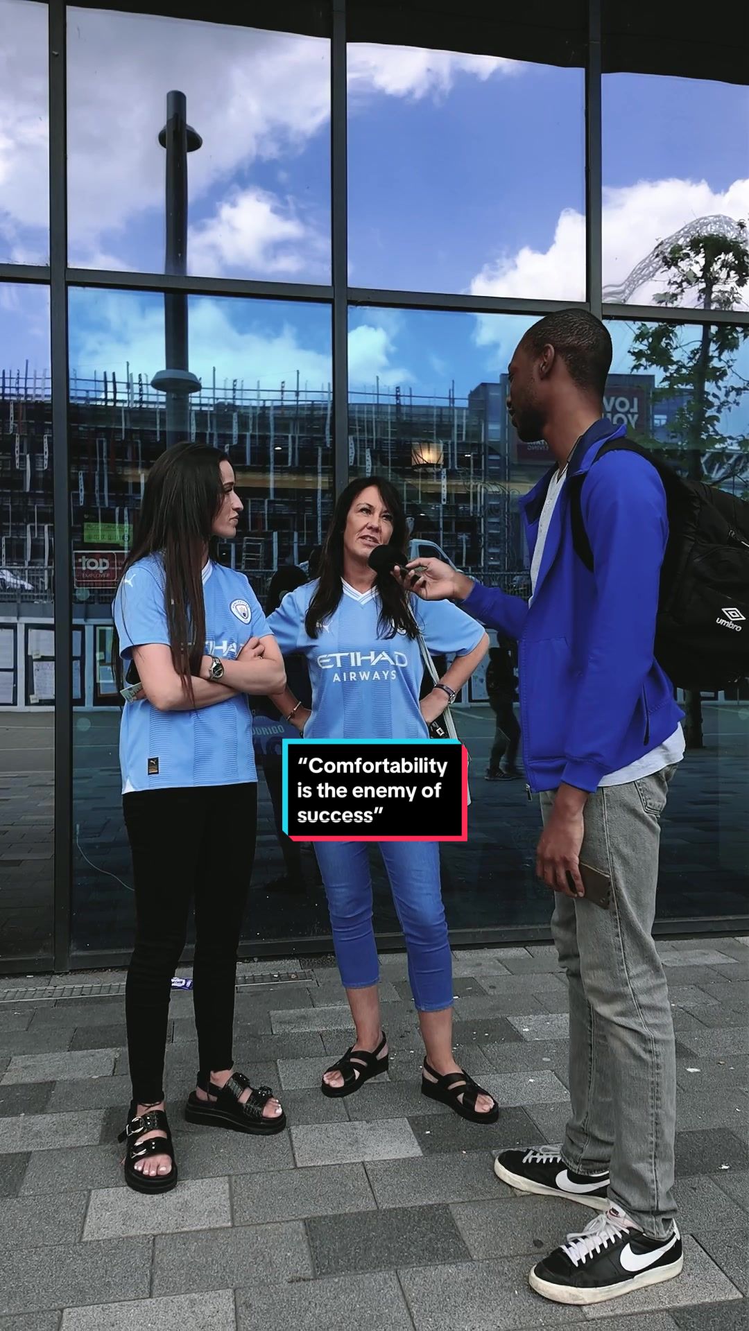 “Comfortability is the enemy of success” @quotesxstyles was at the @Emirates FA Cup final match yesterday to chat wit...