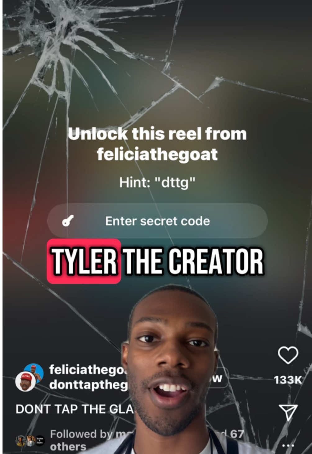 The first “unlockable” reel? That’s Tyler the Creator for ya 🧠