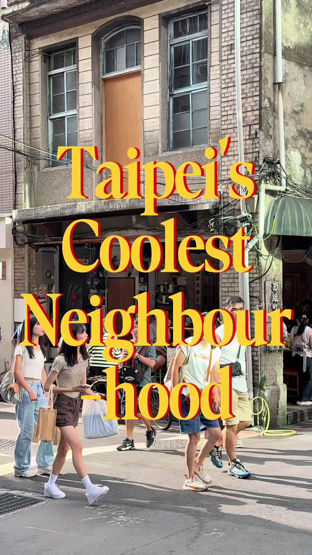 This is Taipei’s coolest neighbourhood! @JoshPoshGosh #taipei #taipeitravel #zhongshan #travelguide #thingstodointaipei