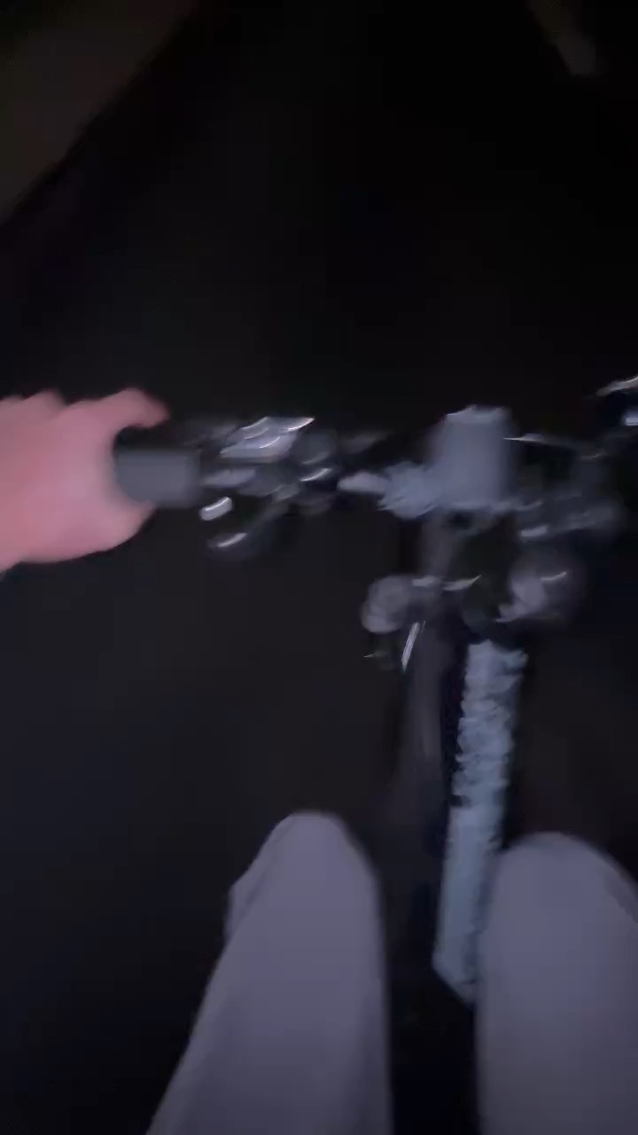 biking
