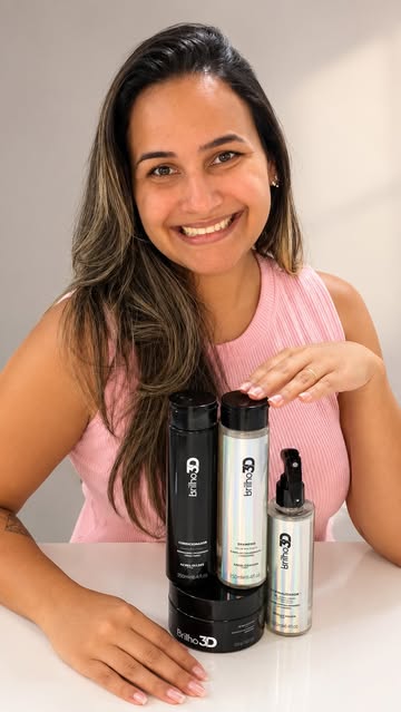 #publi Bora pra mais um arrume-se comigo!? 🤩 . Dessa vez temos uma estrela, a linha brilho 3D da @acquaflora 😍 Ela...