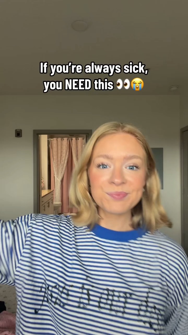 If you’re always sick you NEED this