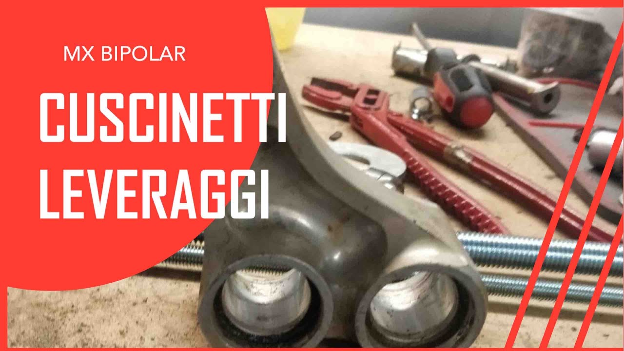 Come inserire i cuscinetti nei leveraggi FAI DA TE - leverismi - link / MOTOCROSS NON HAI UNA PRESSA? Fai questo …. C...