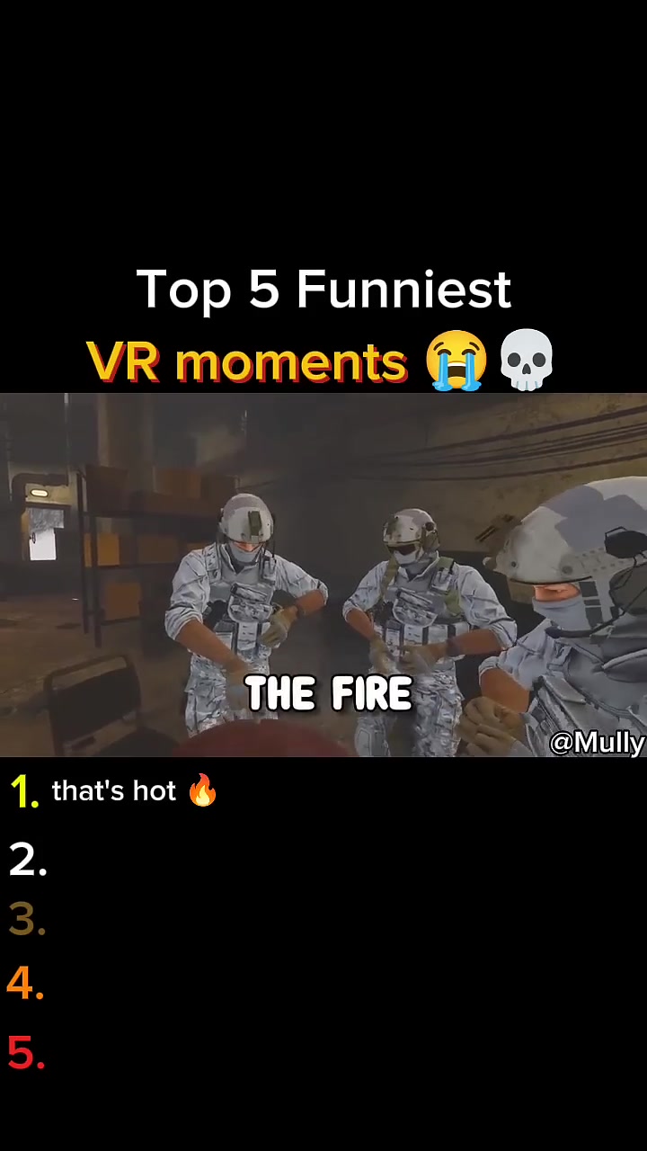 Top 5 Funniest VR Moments 😂 #vr #vrgaming #funnymoments #gaming #top5
