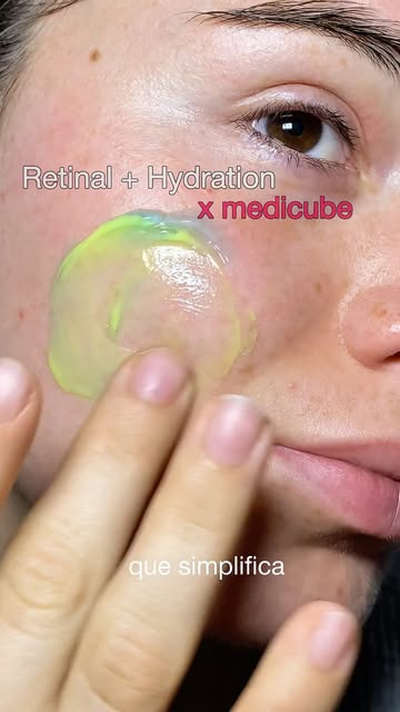 Probando el método de la crema en cápsulas con Medicube. @medicube_global_official #medicube #retinal #volumebooster