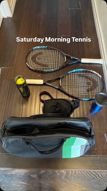 Good way to start your day 🎾