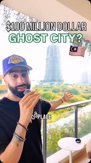 I’m living in a $100 Million Dollar Ghost City in Malaysia .