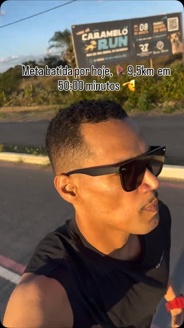 Batendo a meta 🏃🏽‍♂️🏃🏽‍♂️, 🫡 #🫡 #corrida #correr #exercício
