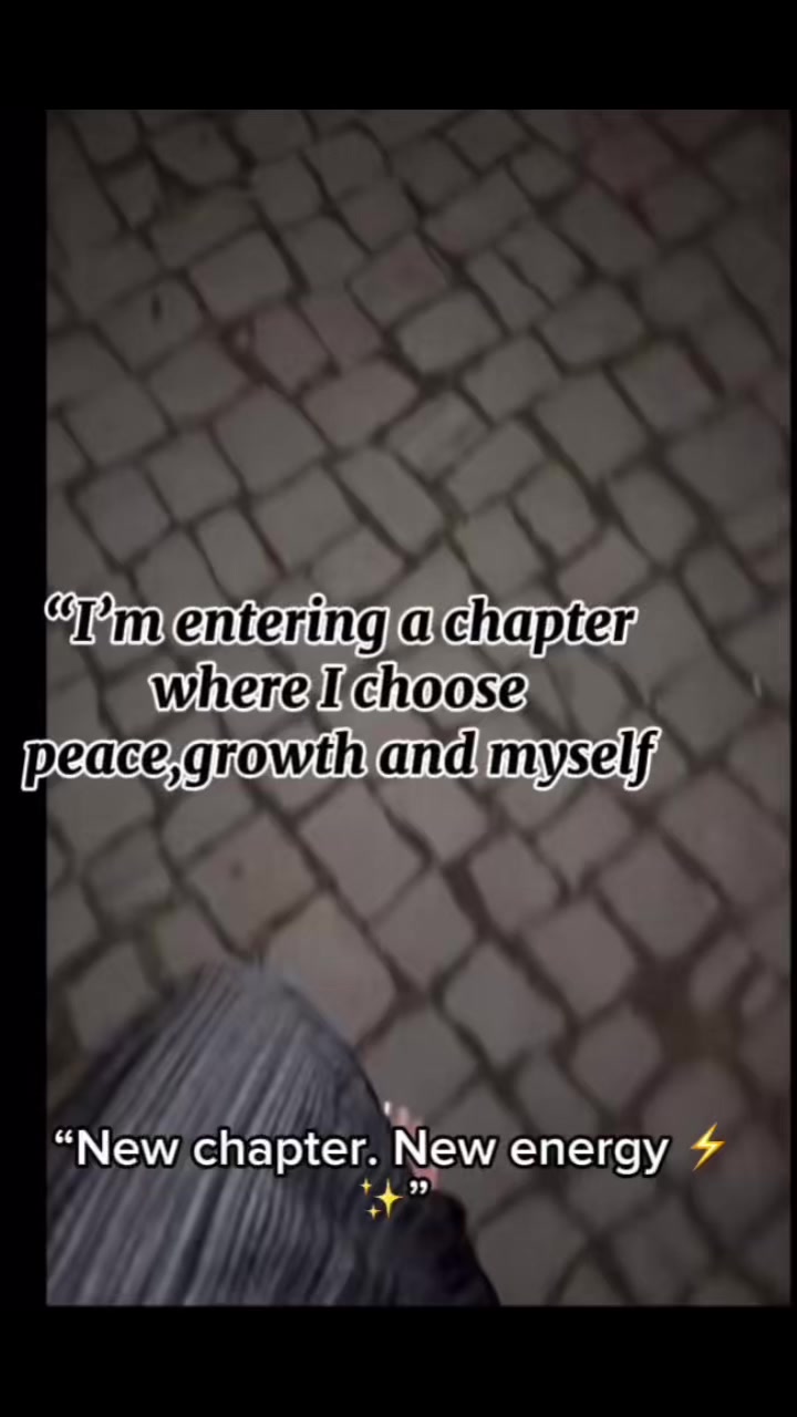 “New chapter. New energy. ✨”#fyp #fypシ゚viral #fyppppppppppppppppppppppp