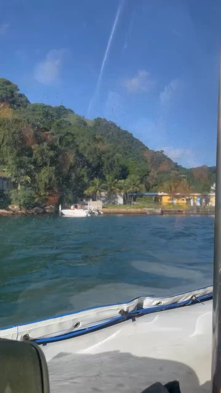 Boat to Ilha Grande, Brazil