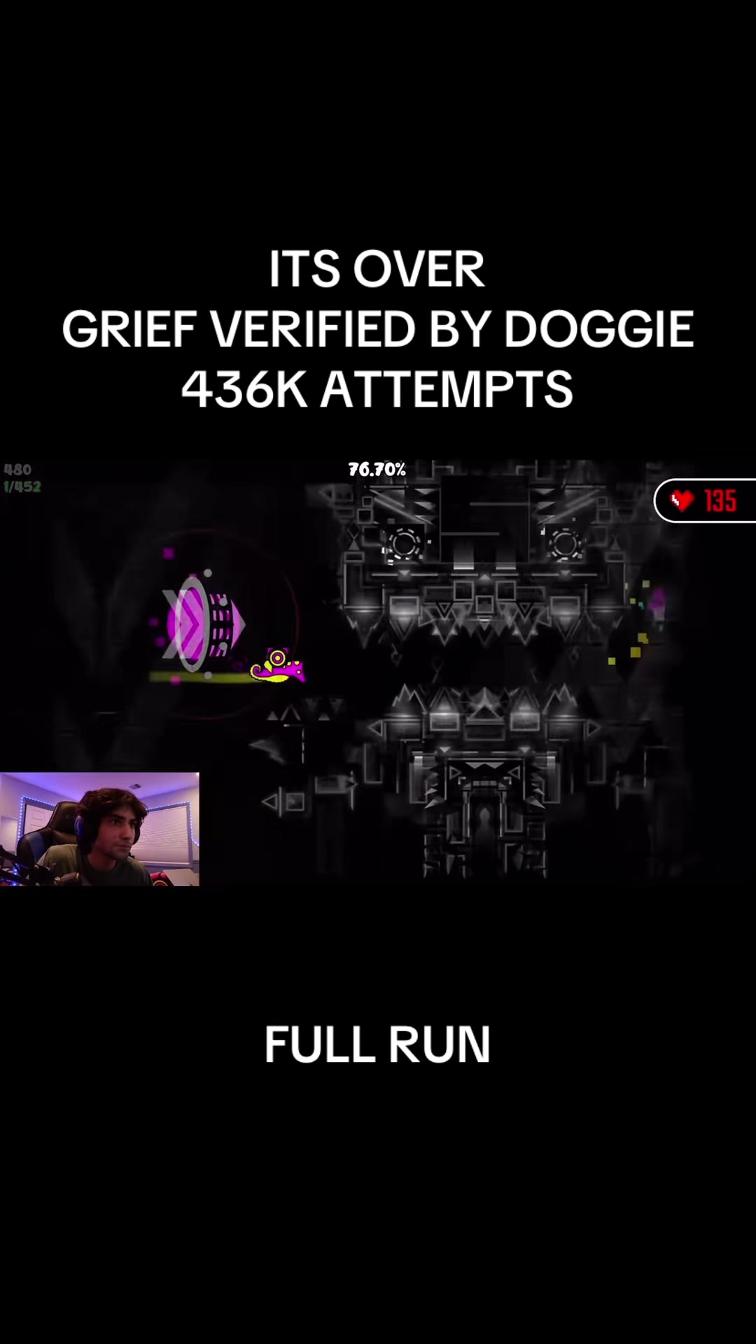 OH MY GOD I WAS HERE #doggie #grief #victory #gd #geometrydash