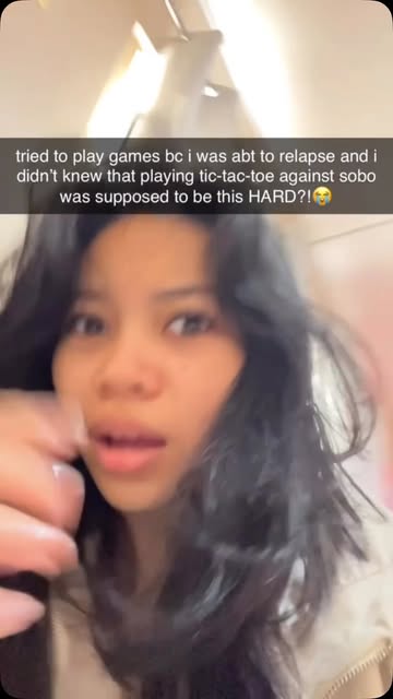 why is tic-tac-toe so hardd😭😩 ig sobo is undefeatable… #game #sobriety #sober